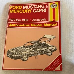 Hanes Red and Blue Automotive Manual